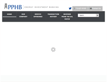 Tablet Screenshot of pphb.com